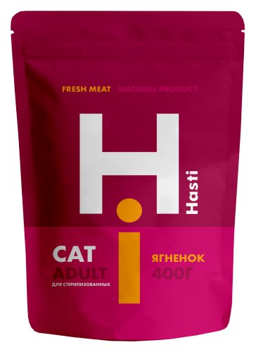 Hasti для стерилизованных кошек с ягнёнком
