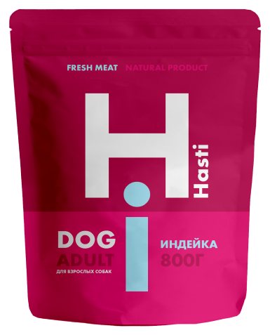 Hasti для собак с индейкой